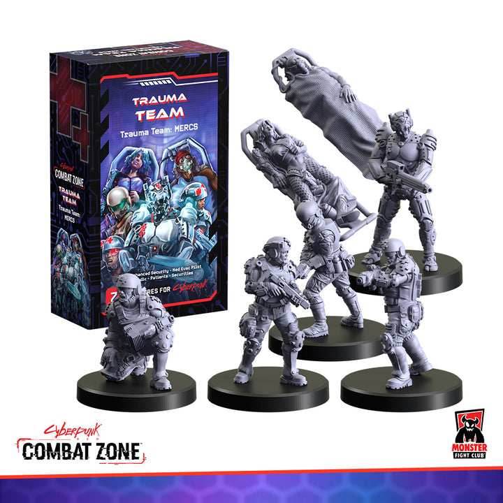 Cyberpunk Red Combat Zone: Trauma Team (Mercs) - 
