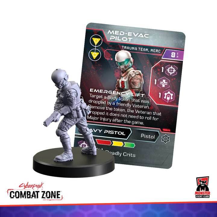 Cyberpunk Red Combat Zone: Trauma Team (Mercs) - 