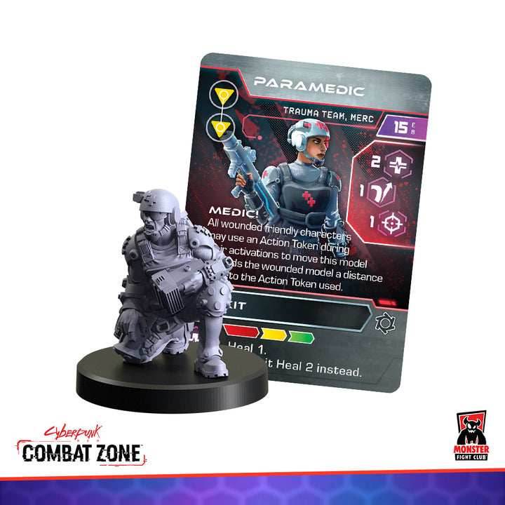 Cyberpunk Red Combat Zone: Trauma Team (Mercs) - 