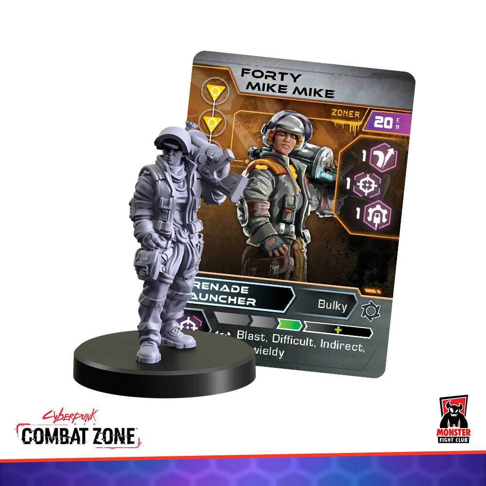 Cyberpunk Red Combat Zone: Zoners Starter Gang - 
