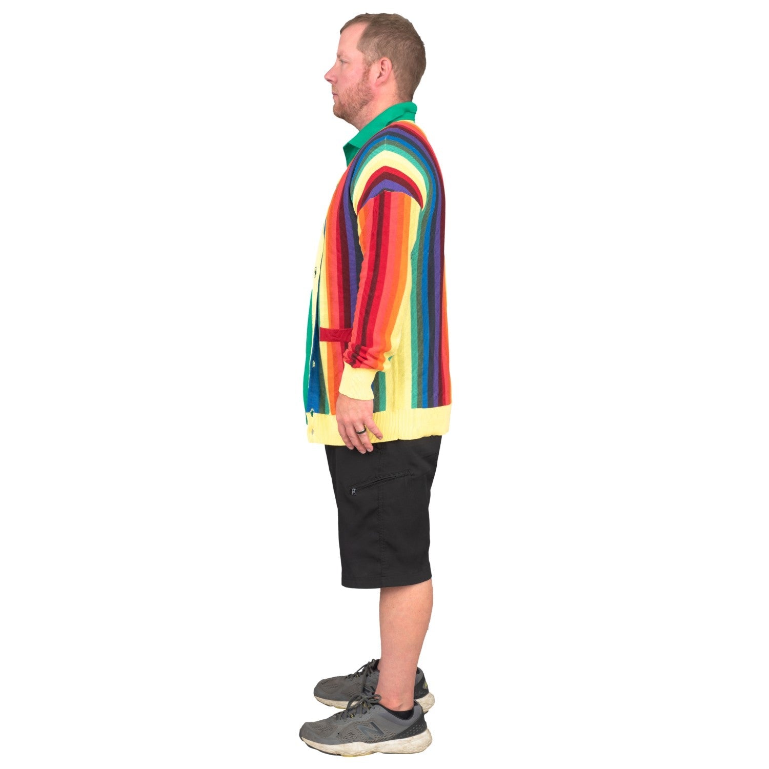 Caddyshack Caddy Rainbow Sweater Halloween Costume Cardigan
