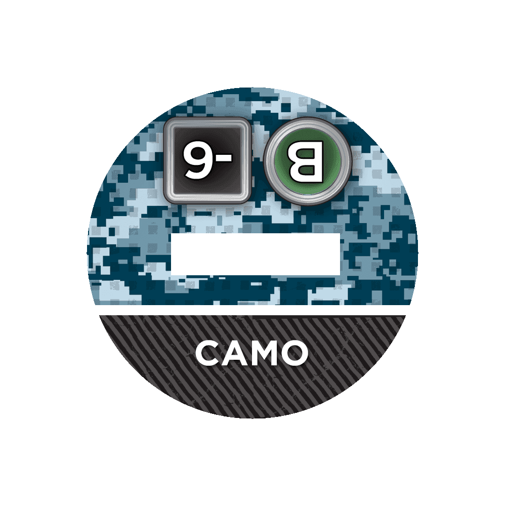 N4 Bases for 3D Markers - 25mm / Camo -6 / B