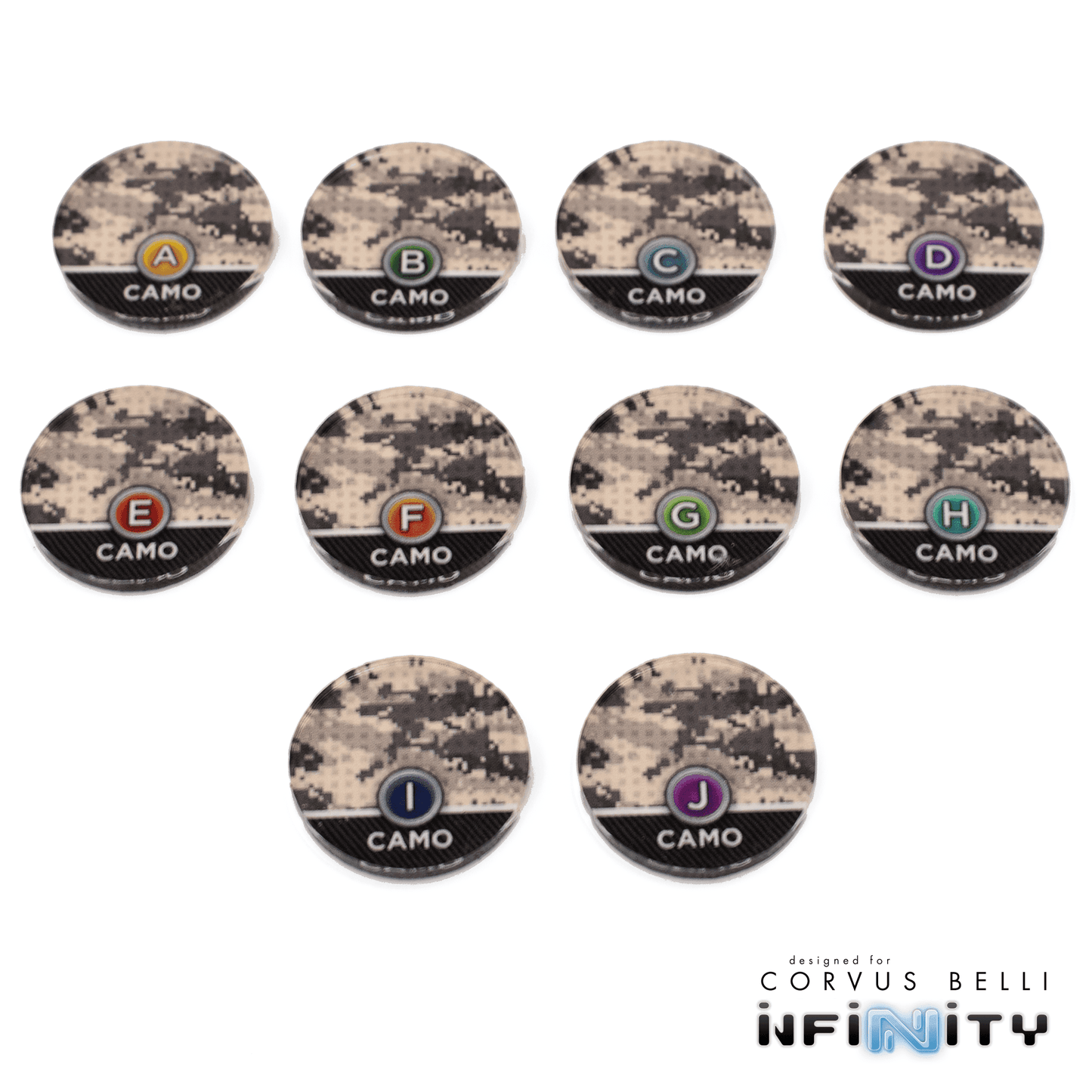 N4 Acrylic Camo Markers - Camo / A / 25mm