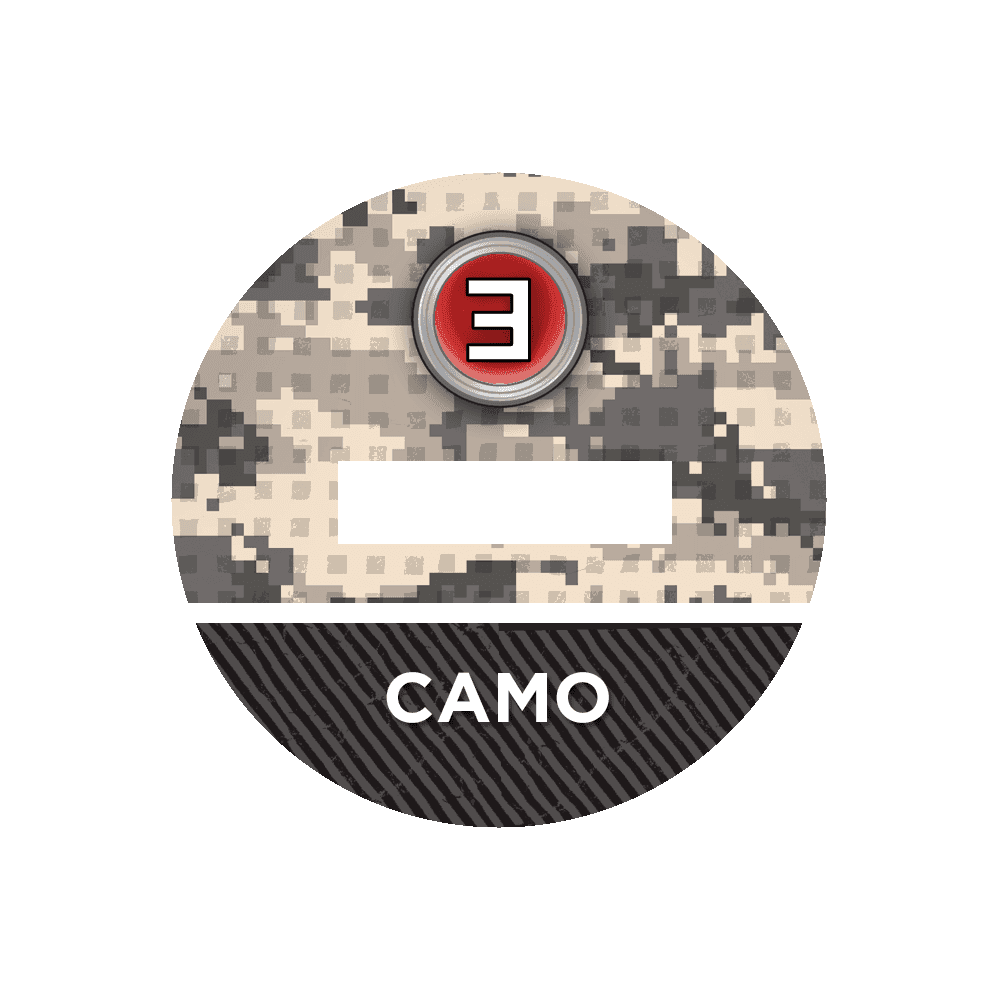 N4 Bases for 3D Markers - 25mm / Camo / E