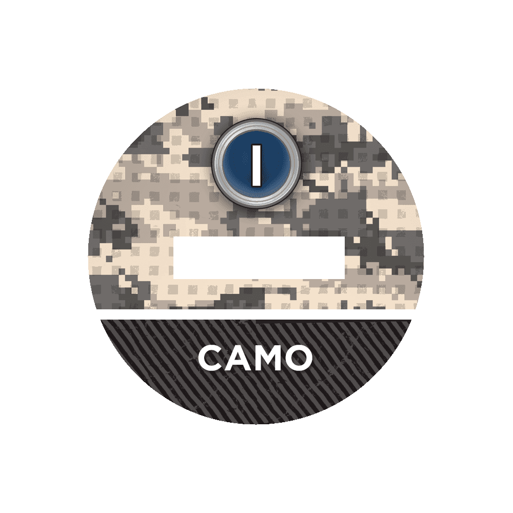 N4 Bases for 3D Markers - 25mm / Camo / I