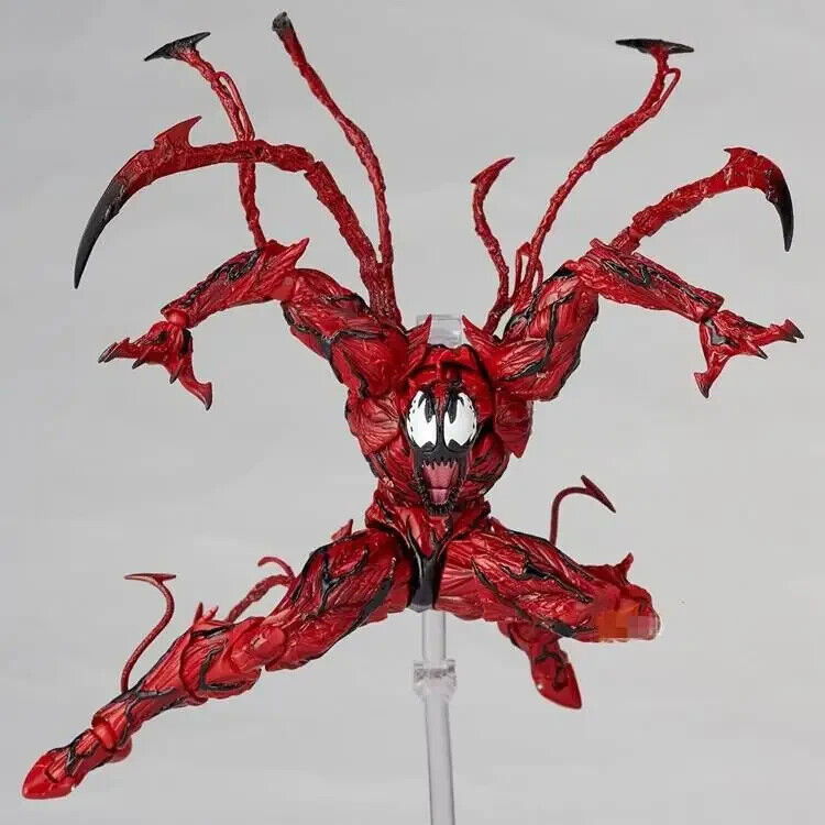 Carnage Figure, Spider Man Marvel Movable Joints Figurine, Toys Gifts 7 in