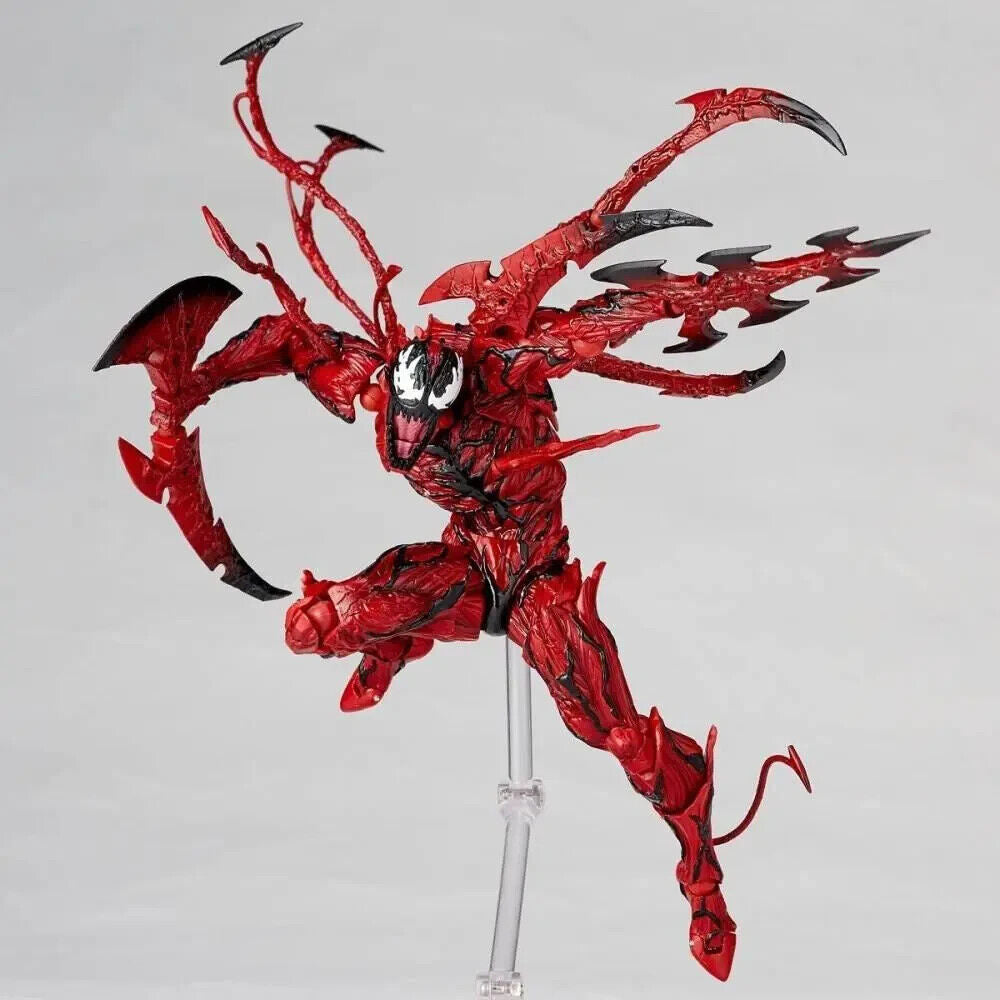 Carnage Figure, Spider Man Marvel Movable Joints Figurine, Toys Gifts 7 in