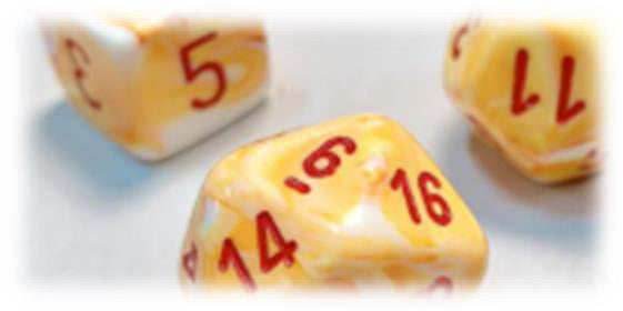 Chessex Festive Sunburst (Multiple Options) *read description* - 7-Die Set