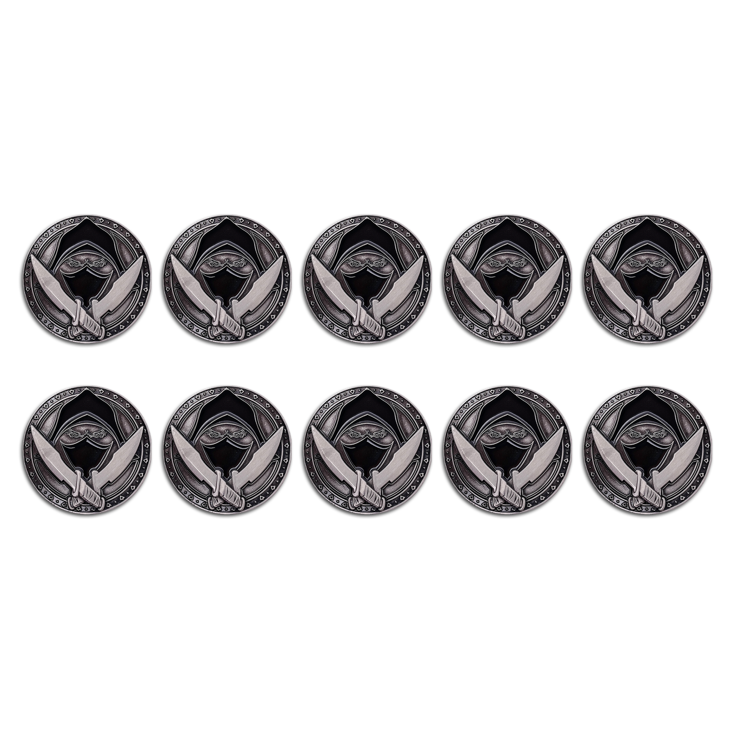 Class Coins - Rogue Metal Coins Set of 10