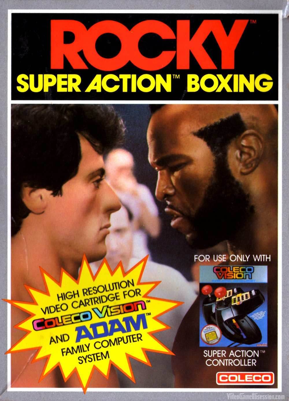 Rocky (Colecovision) - Game Manual Only