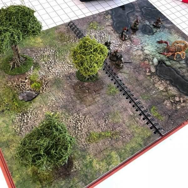 Combat Book 1: Fantasy Rewritable Combat Maps for Tabletop RPGs - 