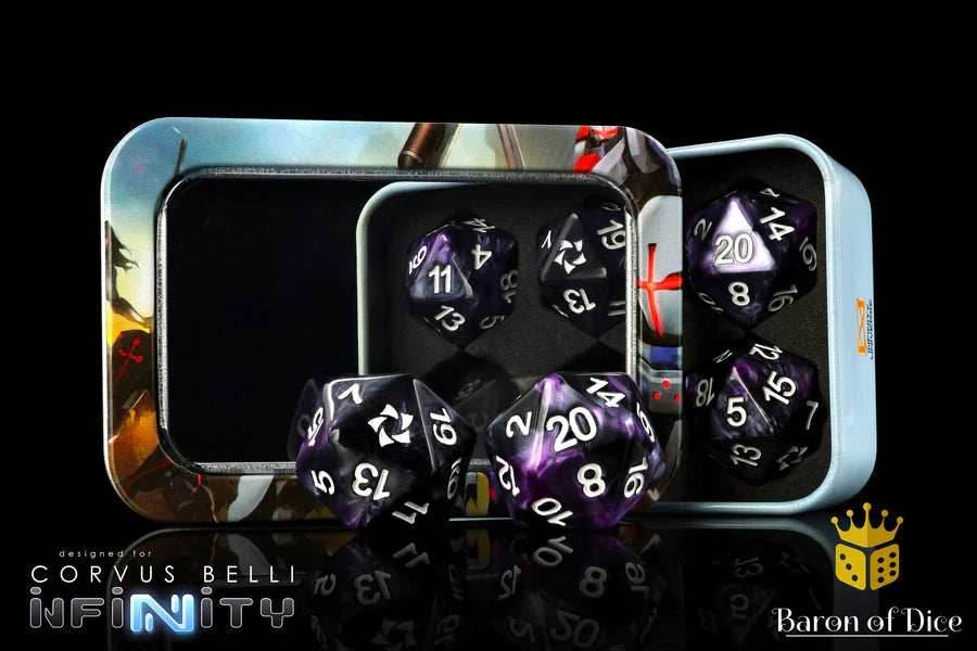 INFINITY: COMBINED ARMY, DICE SET - 