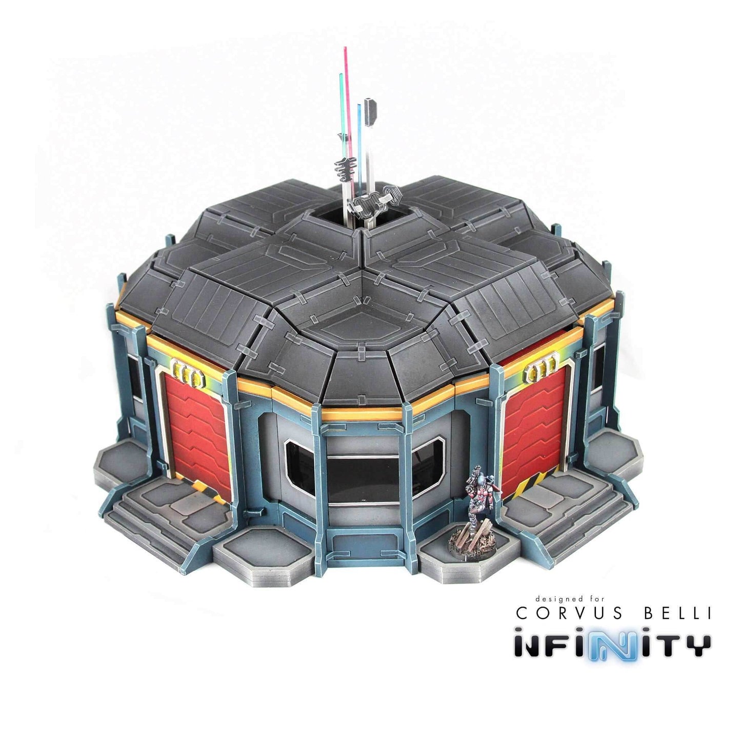 Command Bunker - With Roof, Consoles and Floor Insert