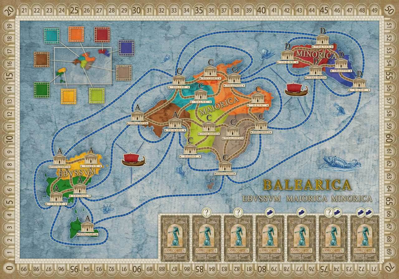 Concordia: Balearica & Cyprus - 