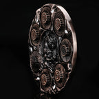 Unique Dice Spinner: 7-in-1 Metal 3D Relief Dragon DND Roulette Dice Spinner