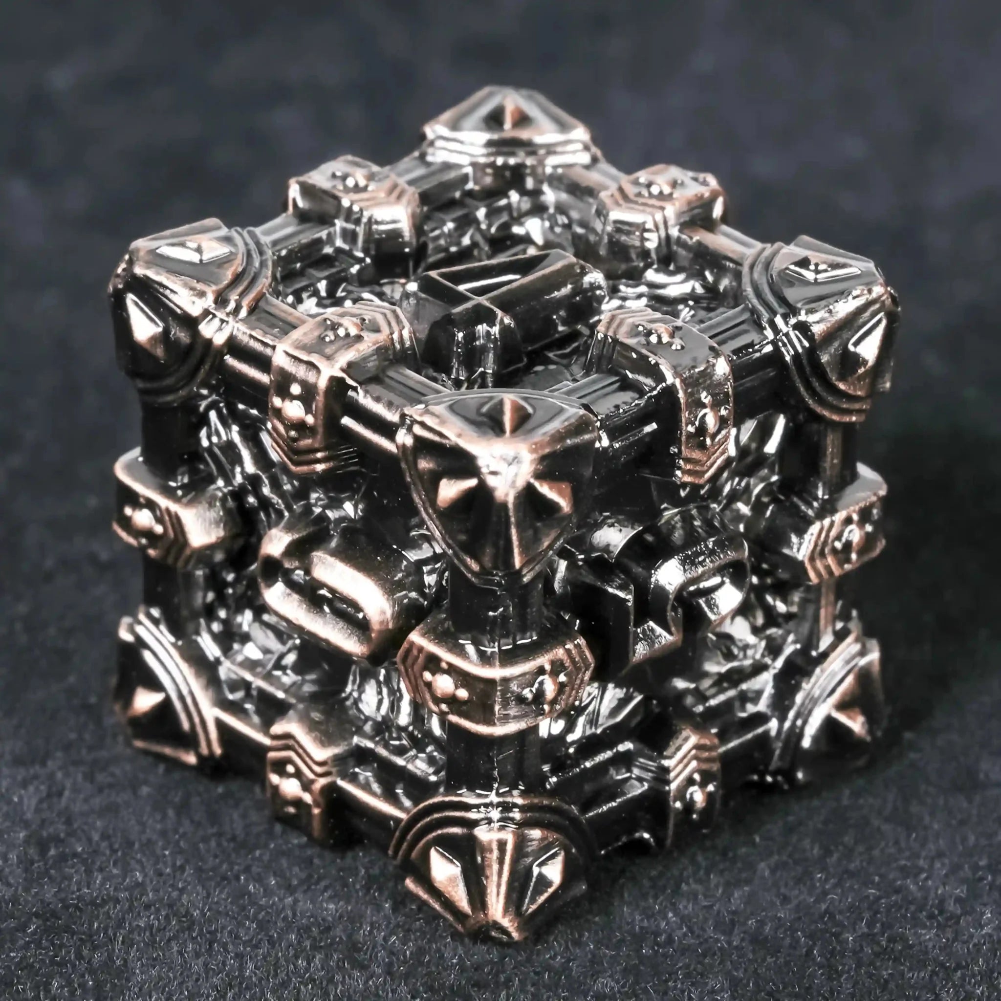 DND Dice - Skull Series Metal Dice Set
