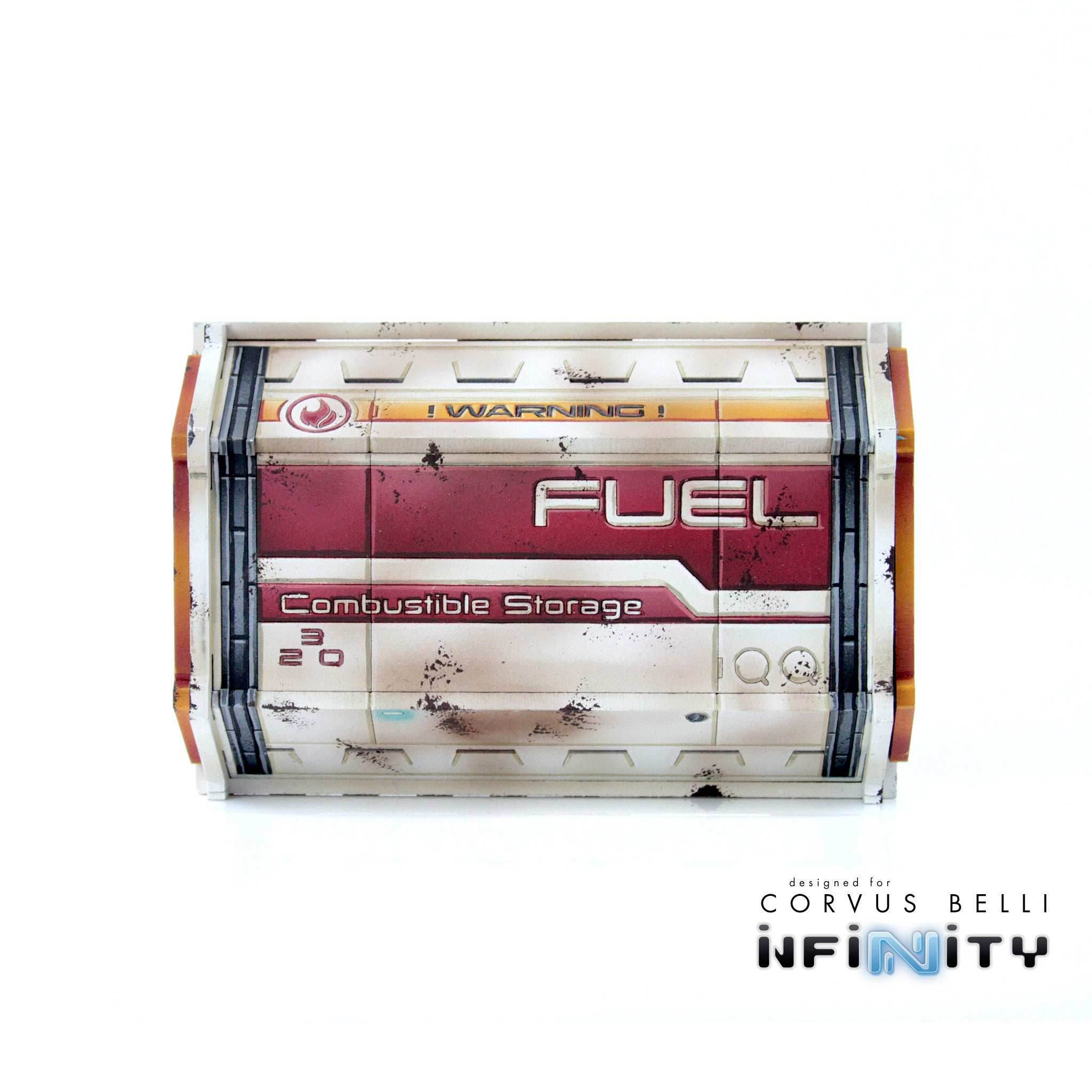 Cosmica Fuel Facade - Without Pipes