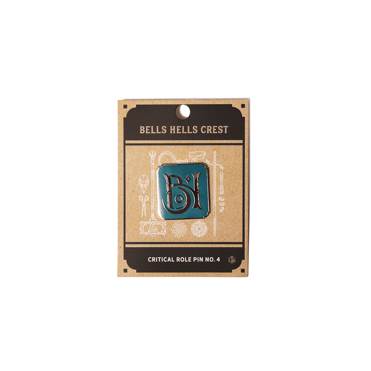 Critical Role: Pin No. 4 - Bells Hells Crest - 