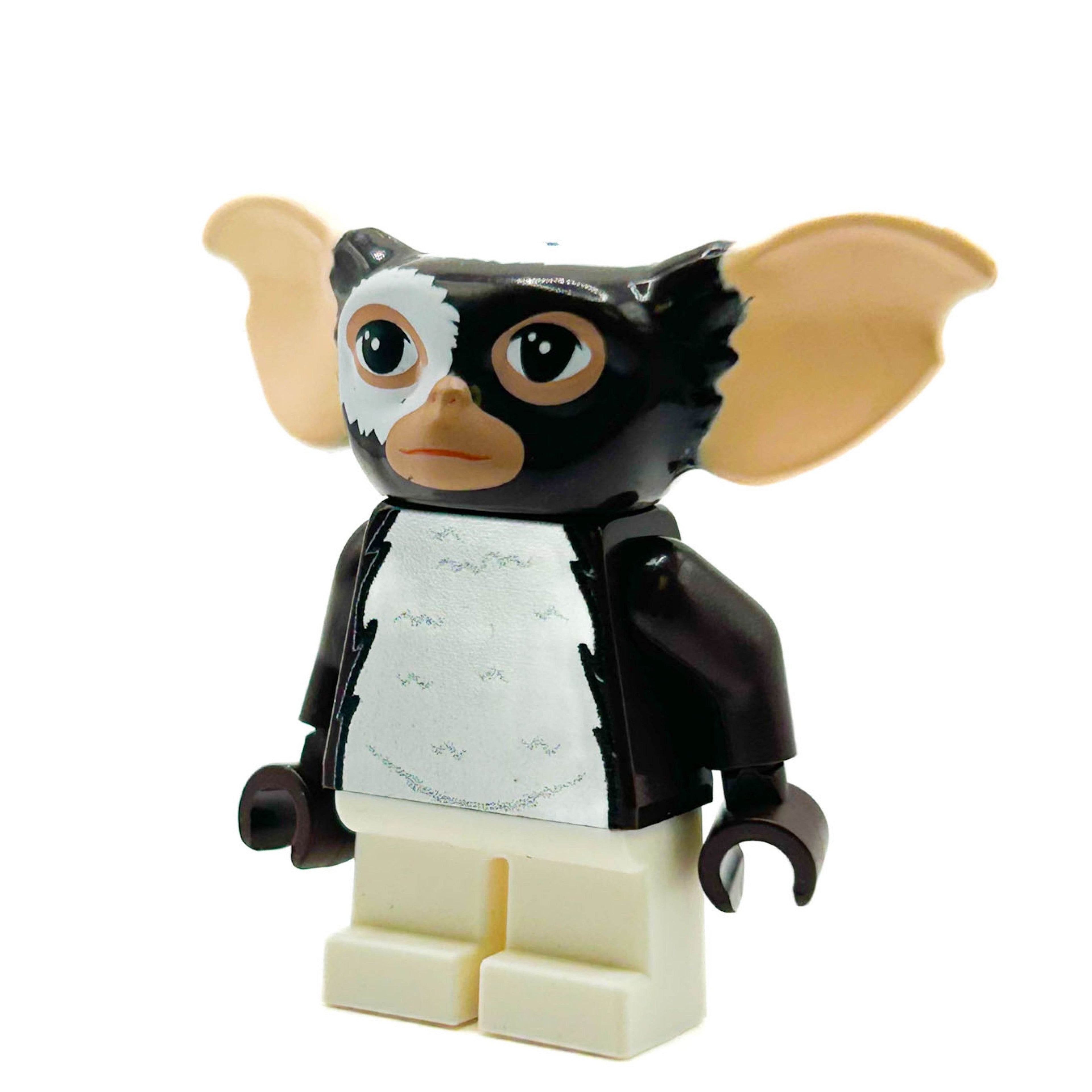Midnight Puff Minifig made using LEGO parts - 