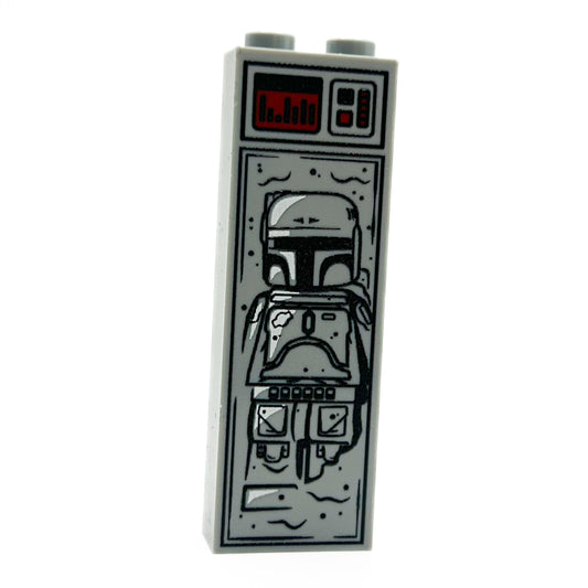 Cloud City Bounty Hunter in Carbonite (1x2x5 Brick)