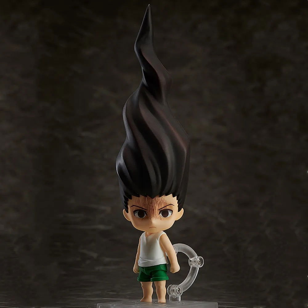 Cute Hunter X Hunter Anime Figurines, Kawaii Chibi Anime Figures, Chrollo Lucilfer, Kurapika, Gon Freeces. Killua Zoldyck PVC Action Toys 10 CM