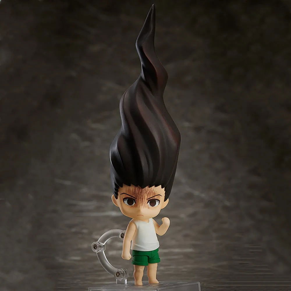 Cute Hunter X Hunter Anime Figurines, Kawaii Chibi Anime Figures, Chrollo Lucilfer, Kurapika, Gon Freeces. Killua Zoldyck PVC Action Toys 10 CM