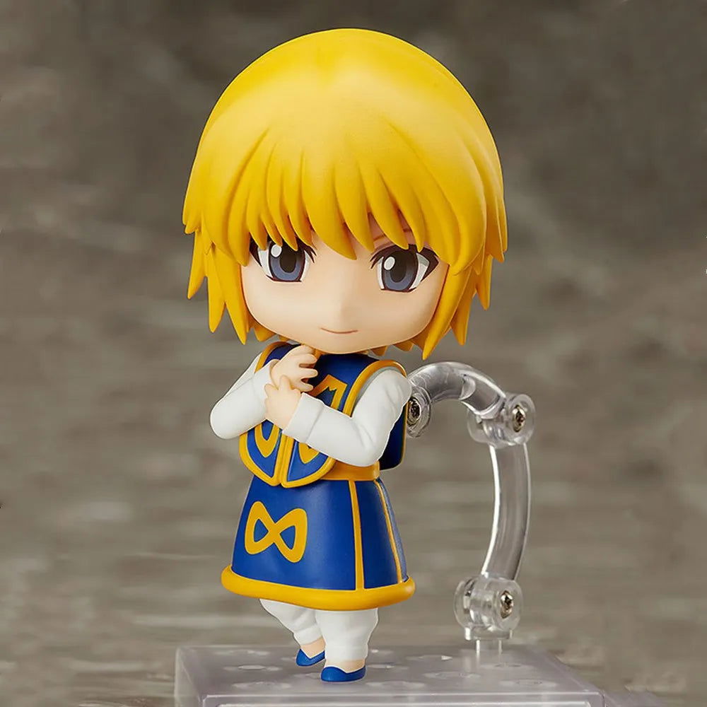 Cute Hunter X Hunter Anime Figurines, Kawaii Chibi Anime Figures, Chrollo Lucilfer, Kurapika, Gon Freeces. Killua Zoldyck PVC Action Toys 10 CM