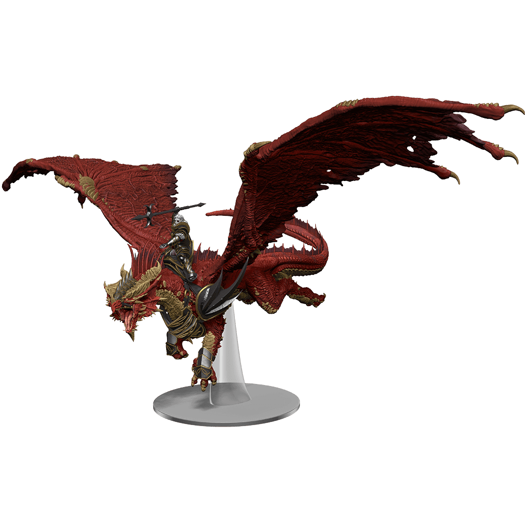 D&D: Icons of the Realms - Dragonlance: Shadow of the Dragon Queen - Kensaldi on Red Dragon - 
