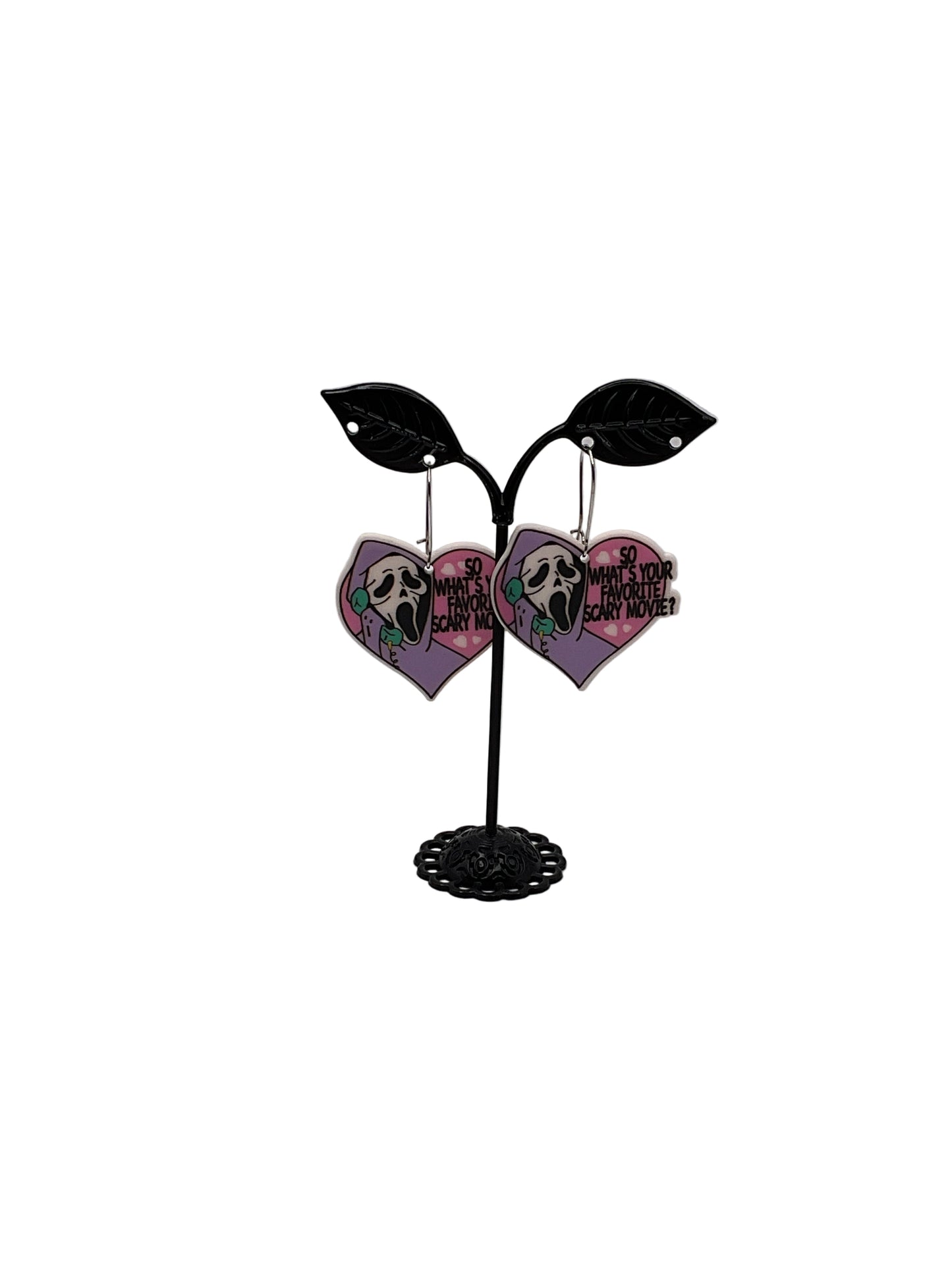 Scream Earrings 1