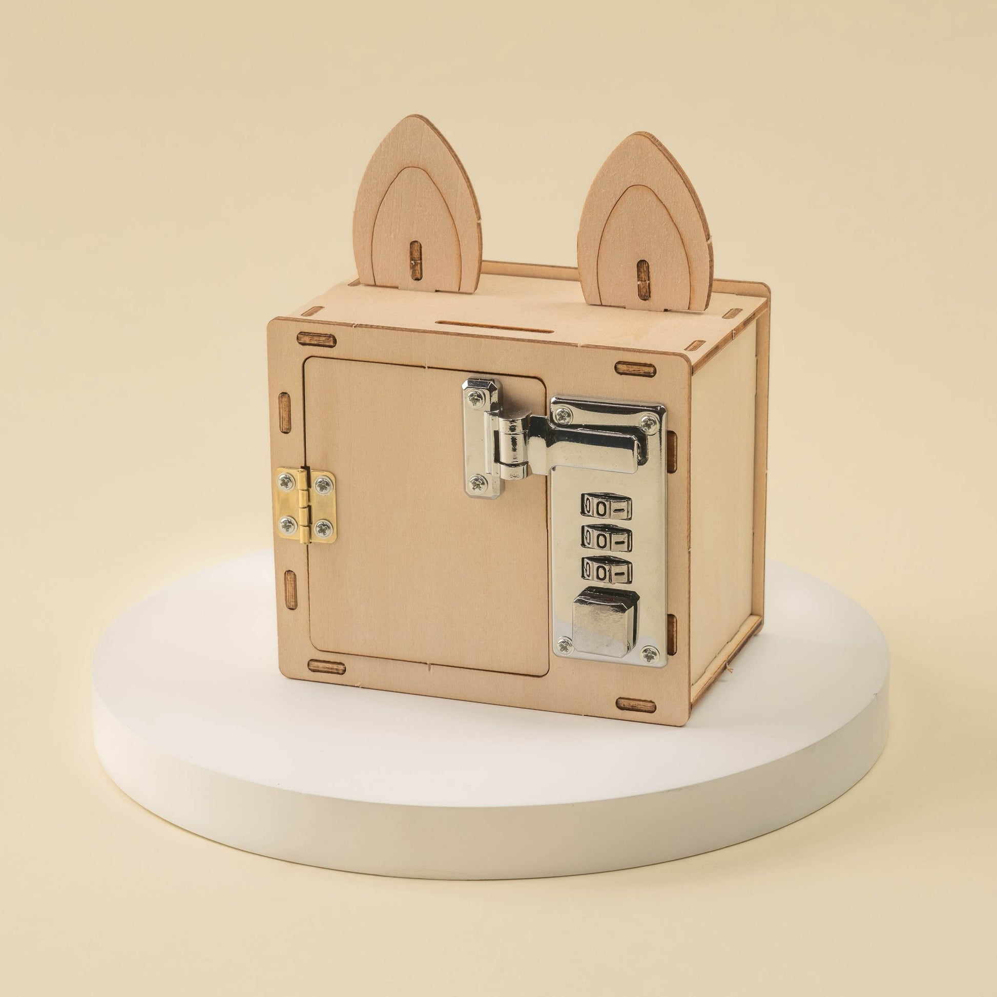 Combination Lock Box & Phone Holder DIY Kit, Educational STEM Toy - 