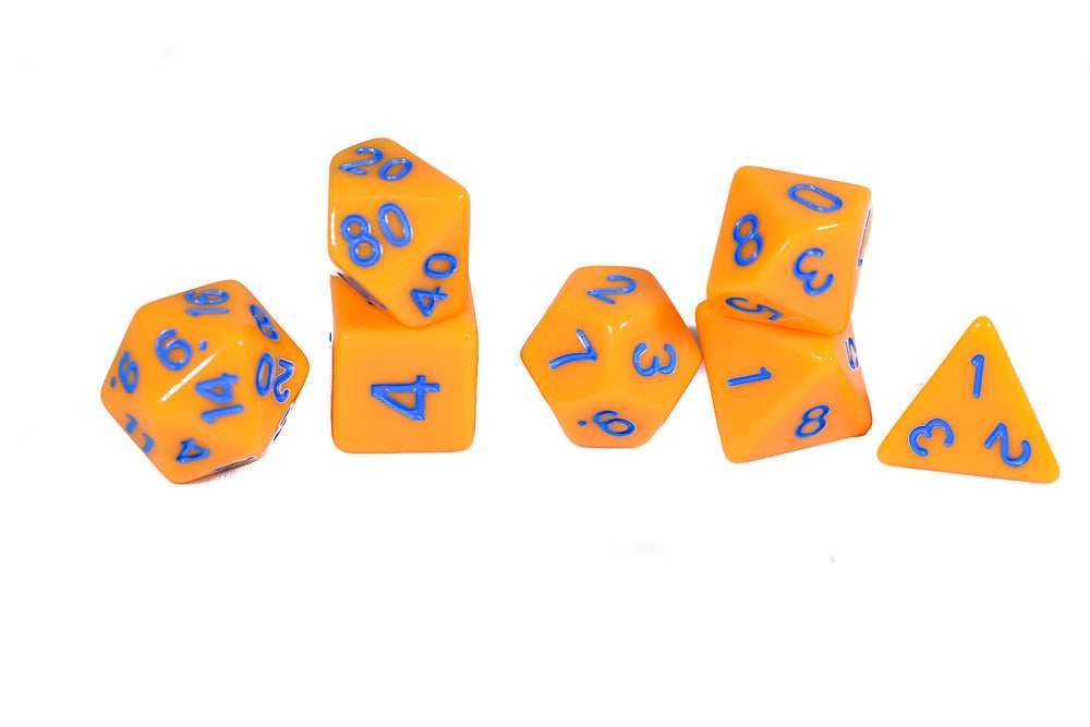 Essence of Tiger Ocean Orange w/Blue Numbers - 