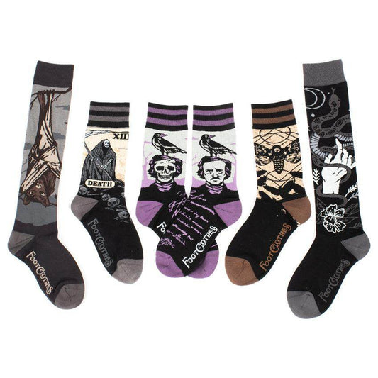 Dark Soles Goth Sock Pack | 5 Designs - 