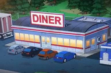 Roadside Diner - 28MMDF271 - 