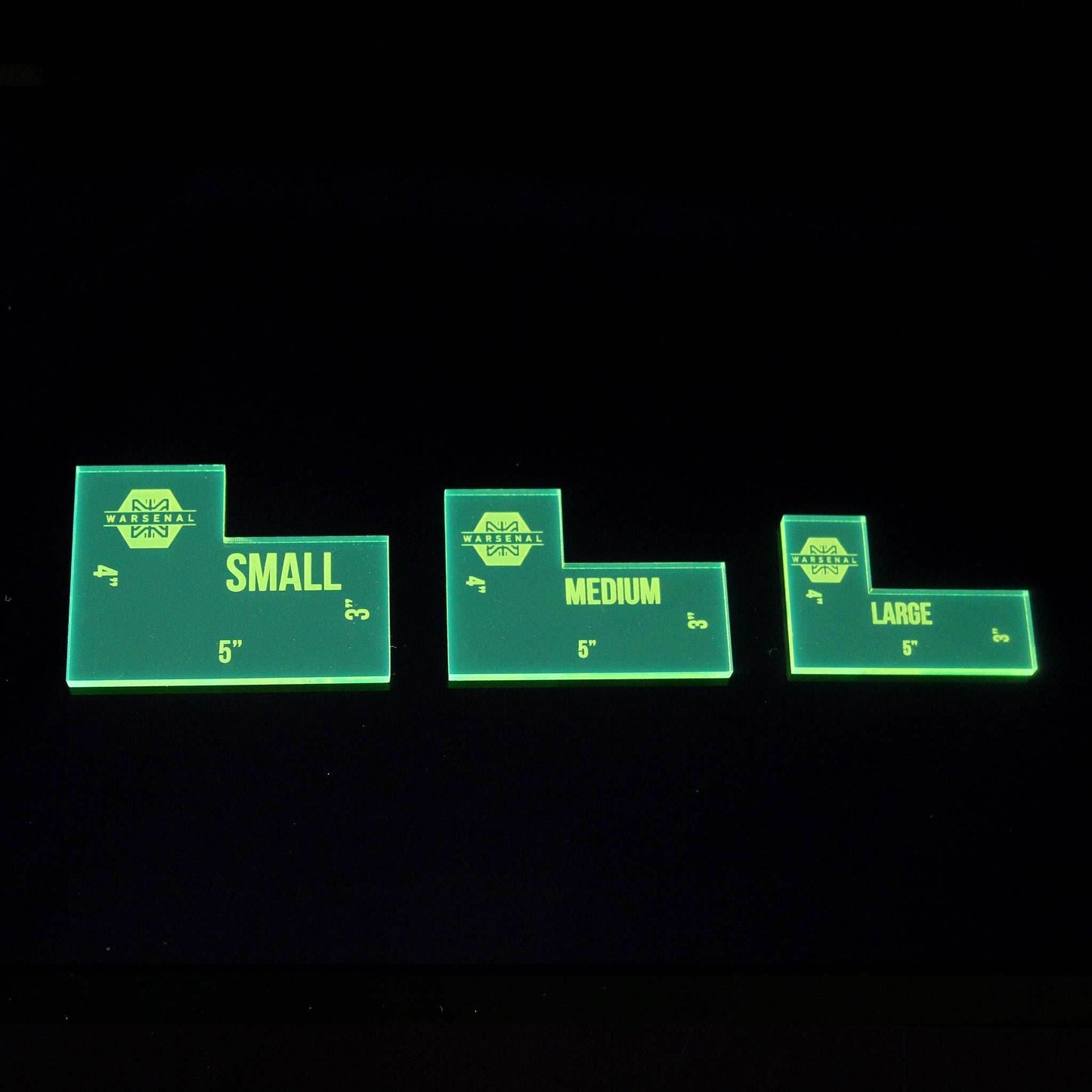 Direct Hit Blast Keys - Fluorescent Green