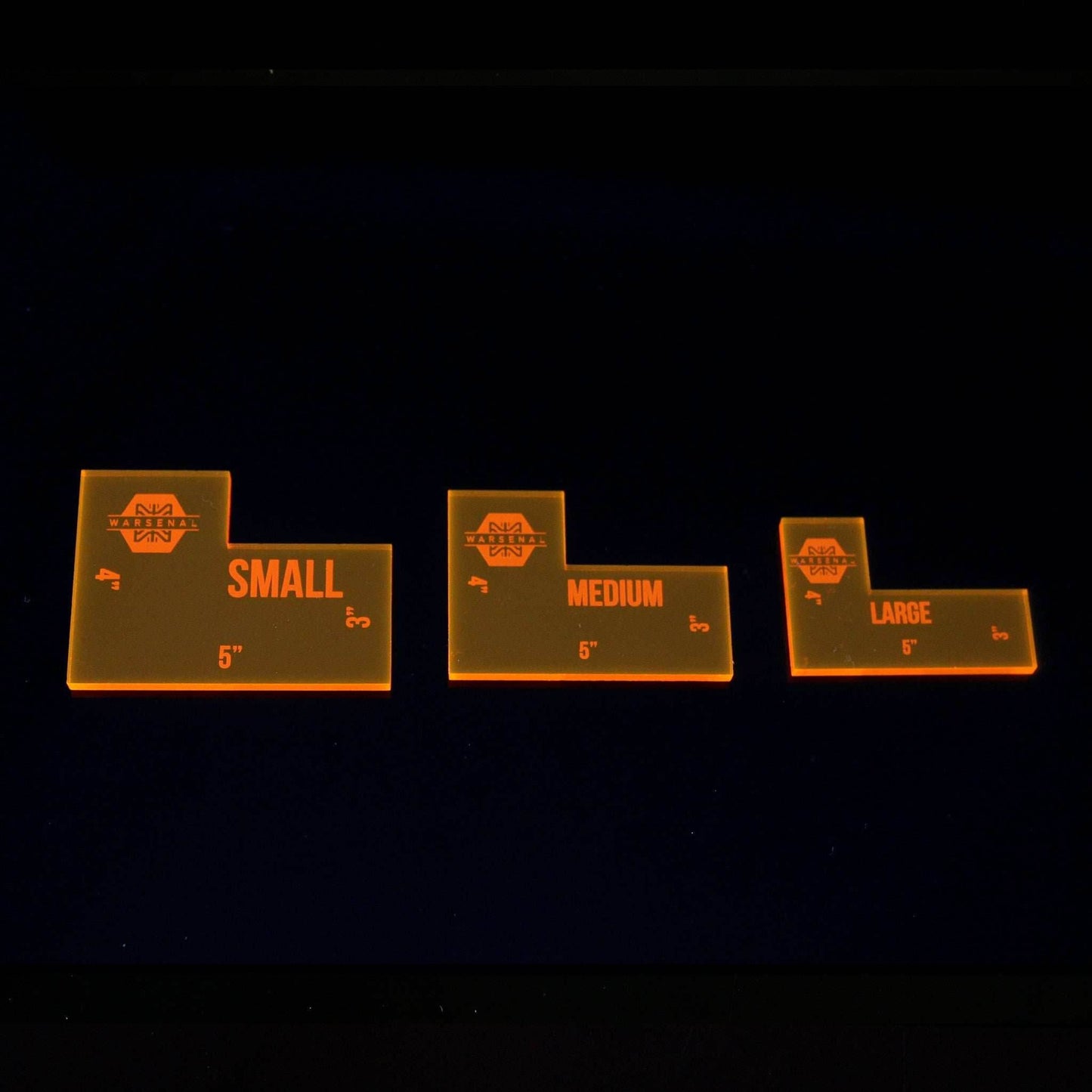 Direct Hit Blast Keys - Fluorescent Orange