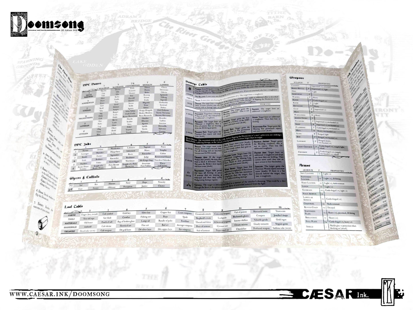 Doomsong RPG: Corebook - 