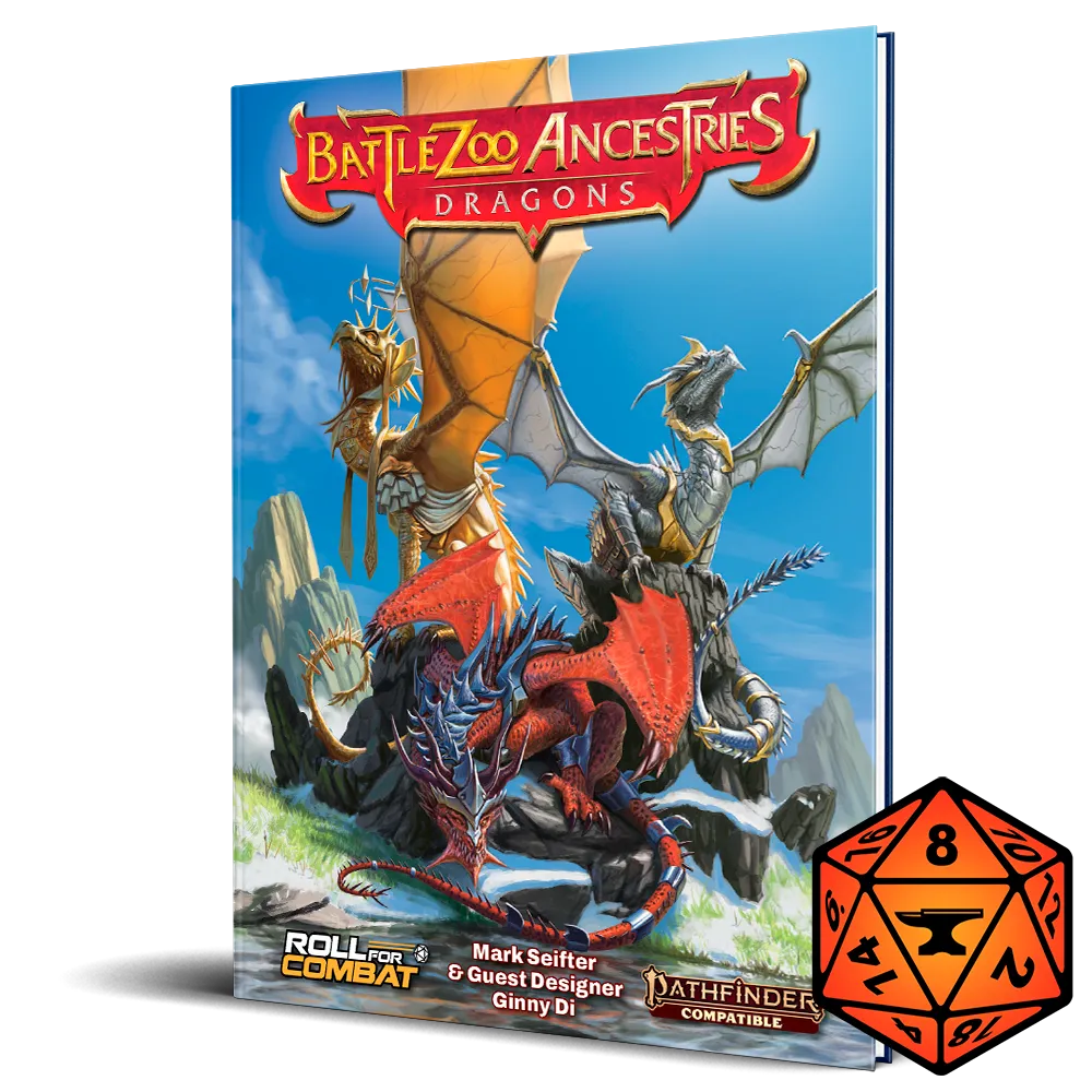 Battlezoo Ancestries: Dragons Hardcover & PDF