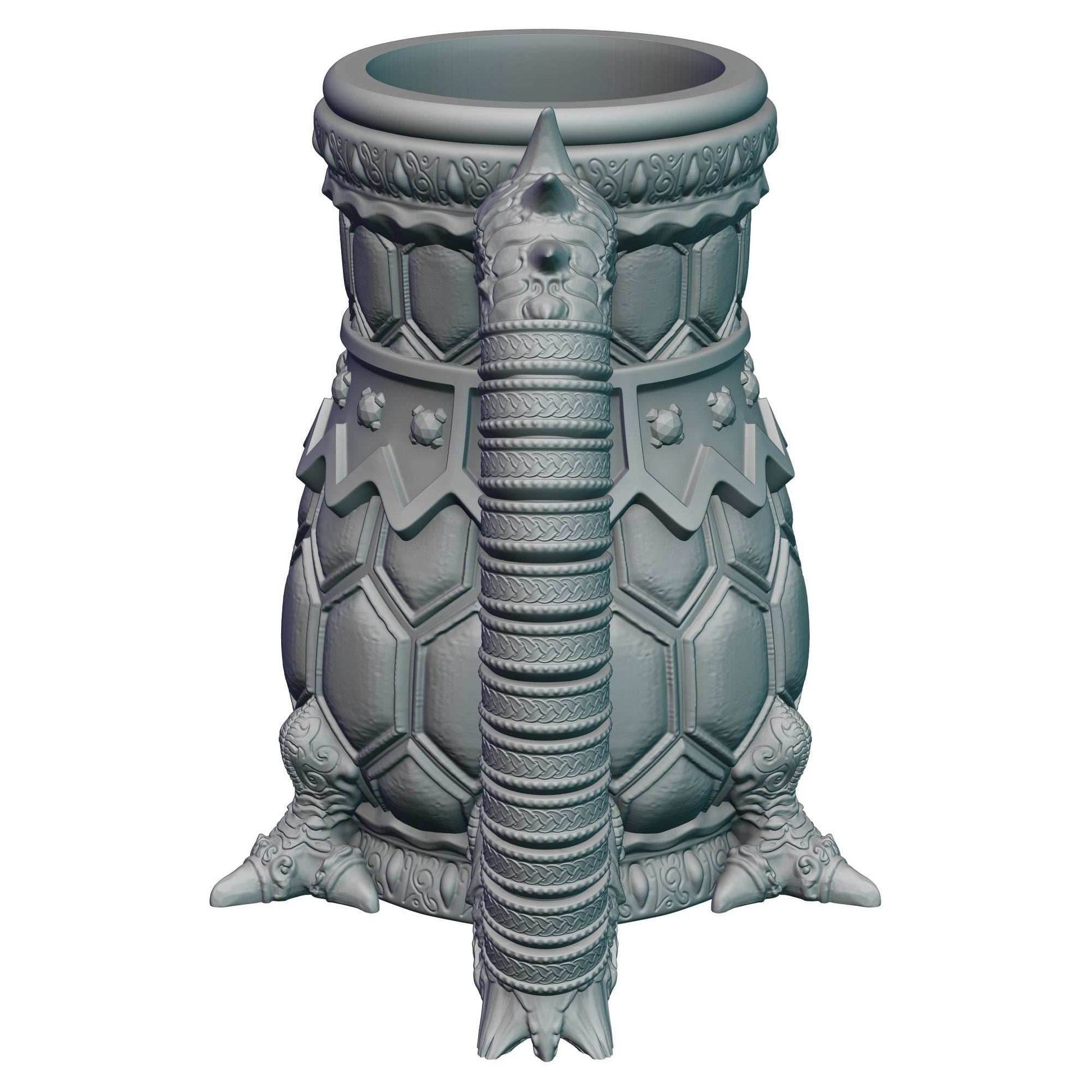 Dragon Blooded Mug (Handle Version) - Tier 1 / Screw Top with Lid