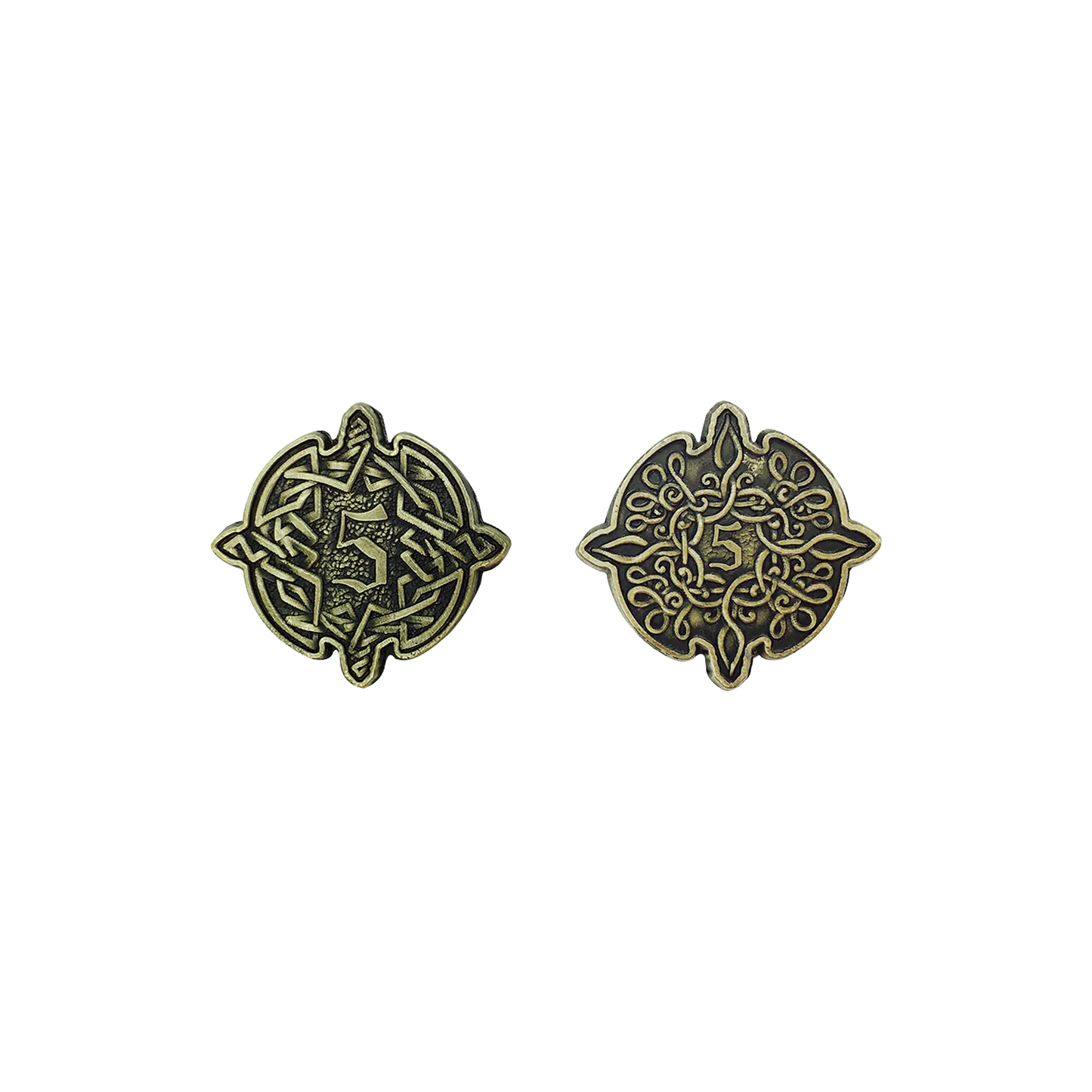 Adventure Coins – Elven Metal Coins Elf Set of 10