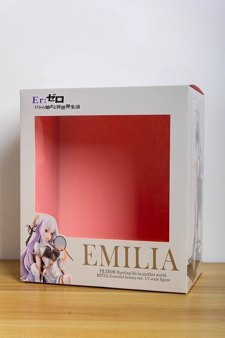 Emelia & Rem Figure, Re:Zero kara Hajimeru Isekai Seikatsu Figurine, Anime 9 in