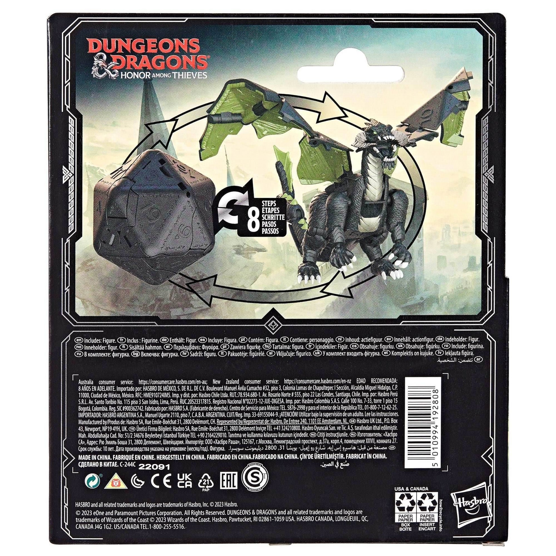 Dungeons & Dragons: Honor Among Thieves - Dicelings - Black Dragon Rakor - 