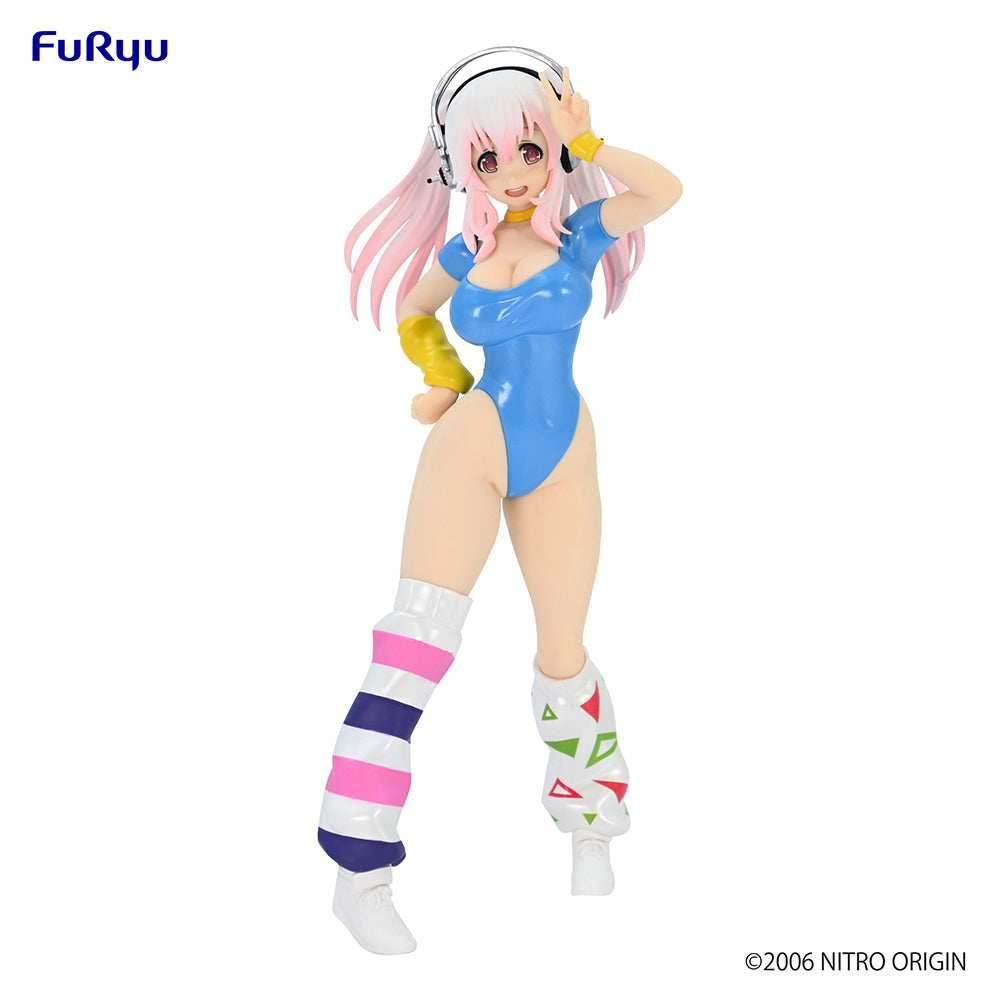 Super Sonico - Super Sonico 80's Blue Outfit Figure - 