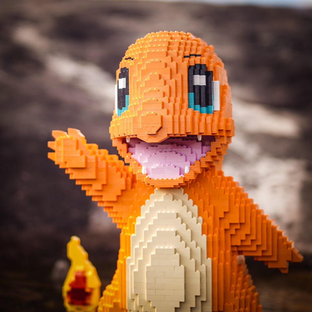 Life-Sized Fire Lizard