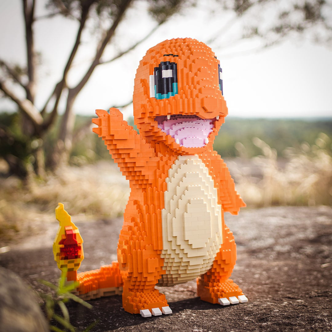 Life-Sized Fire Lizard