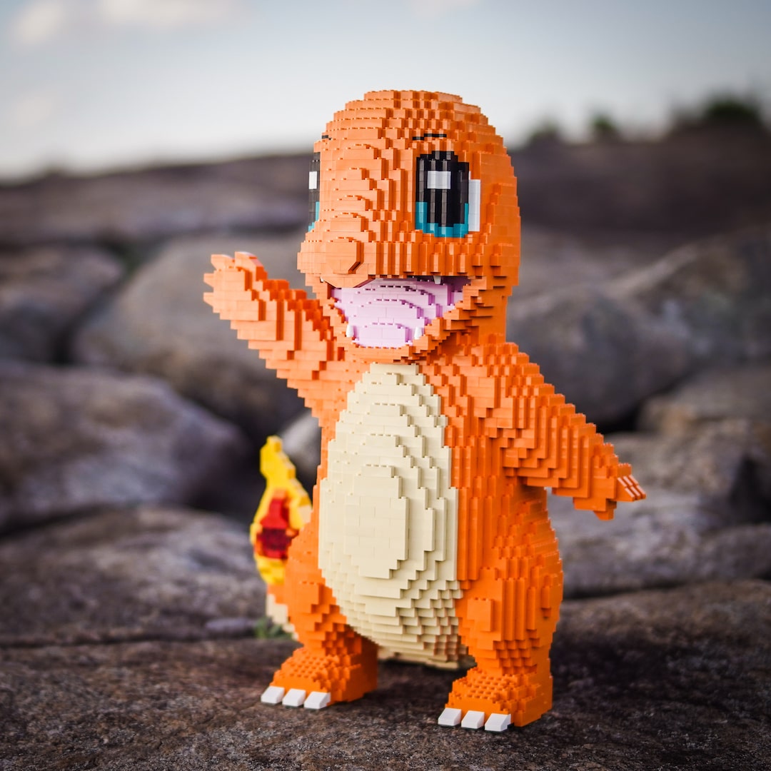 Life-Sized Fire Lizard