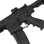 AR-15 Style Assault Rifle Inert Foam Prop Replica with Permanent Magazine