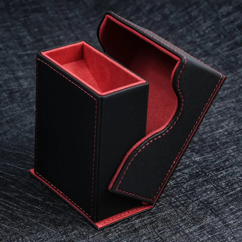High-quality leather dice tower, creative DND dice, drawstring dice storage bag gift box