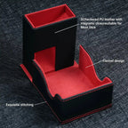 High-quality leather dice tower, creative DND dice, drawstring dice storage bag gift box