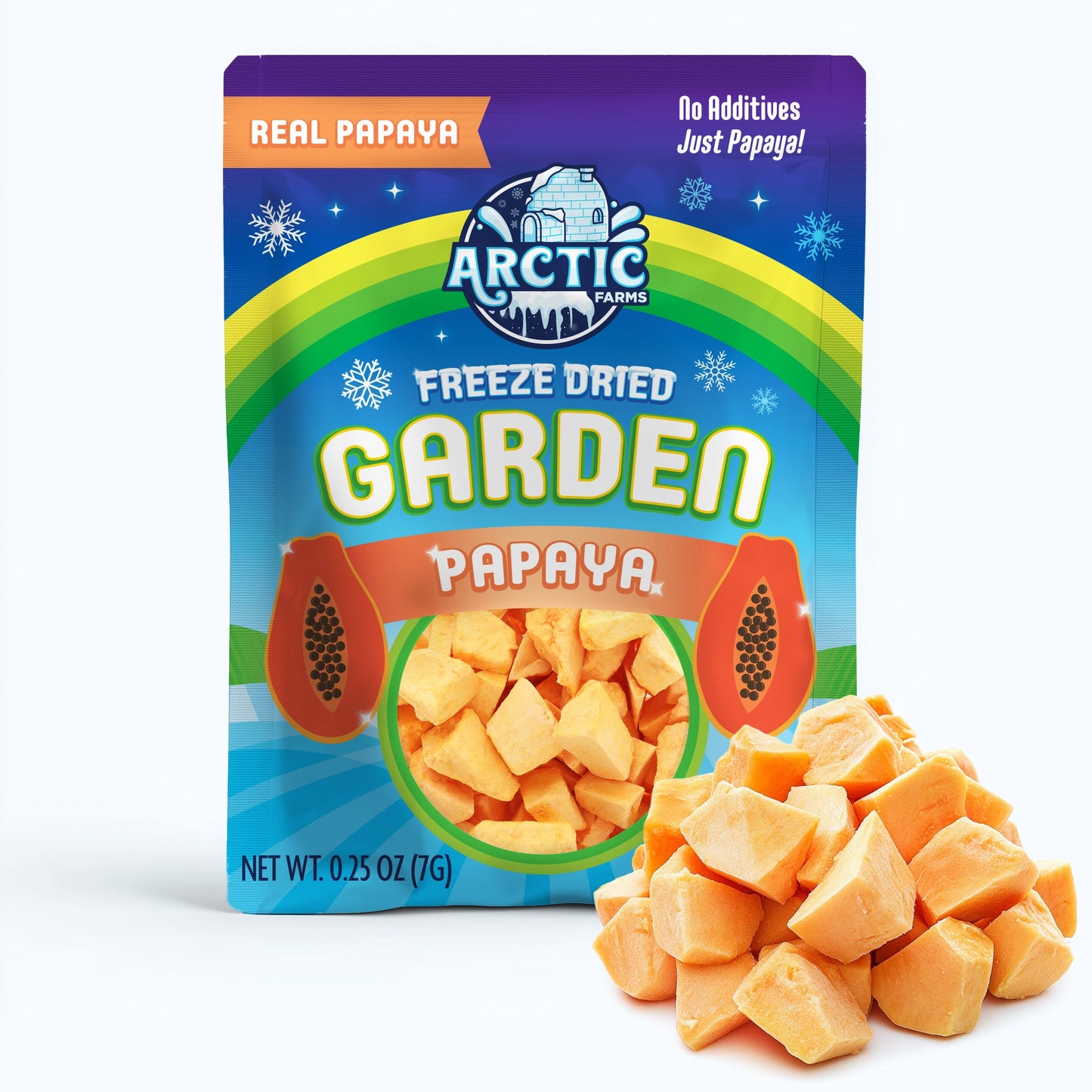 Freeze Dried Papaya