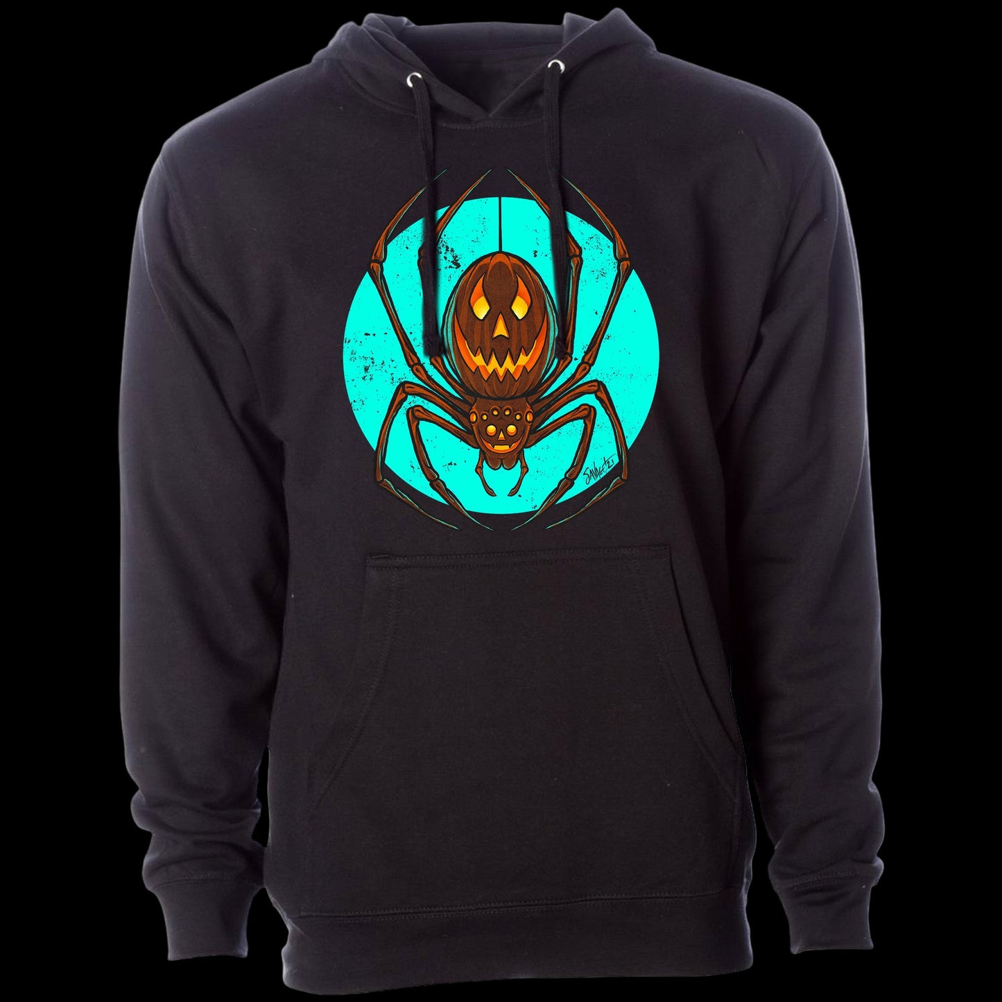 Pumpkin Spider Unisex Hoodie